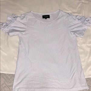 Short sleeve stripe limited edition shirt